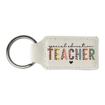 Personalized Special Education Teacher Keychain Gift